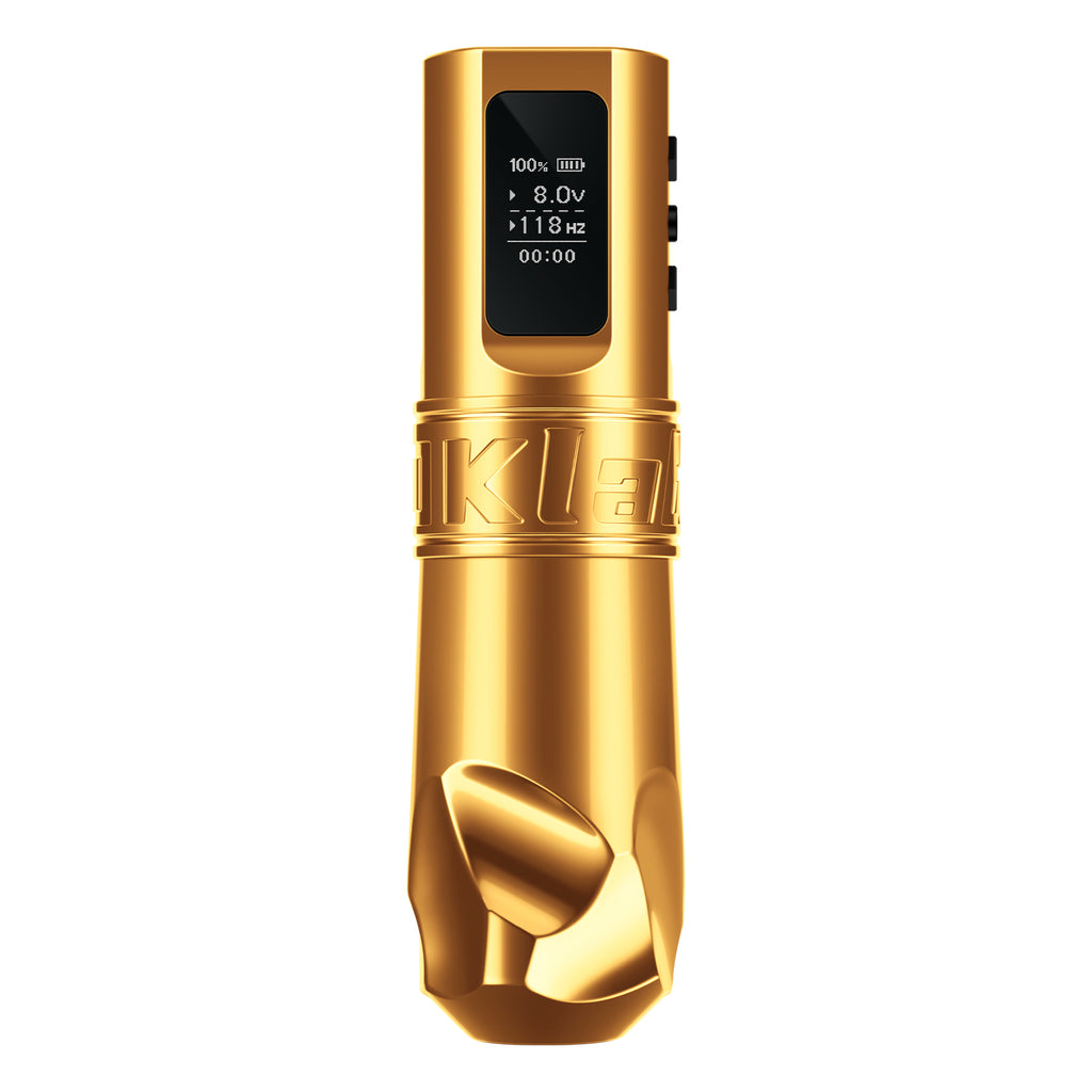 DKLAB ALKAID Dorado - Máquina Inalámbrica con Motor Faulhaber Brushless Premium