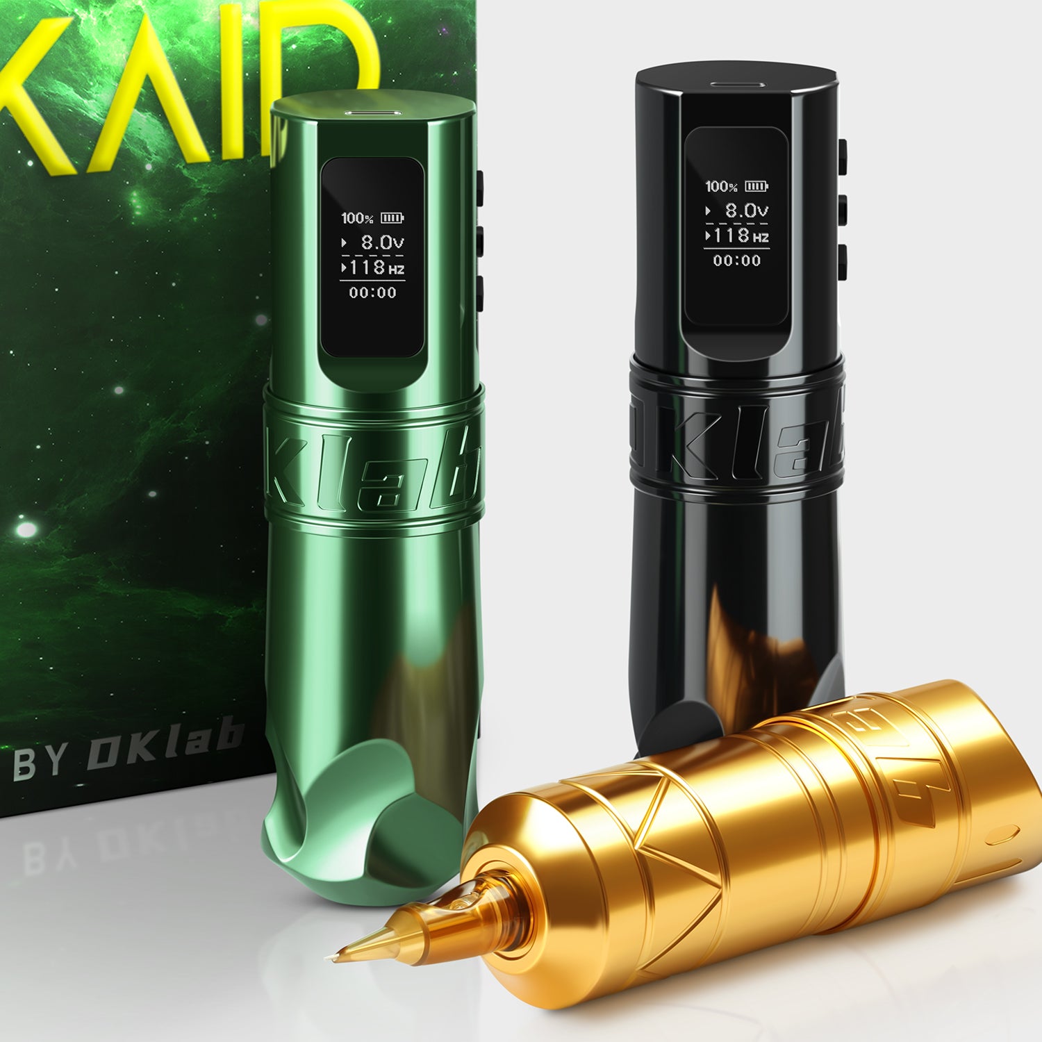 DKLAB ALKAID Máquina de Tatuaje Inalámbrica con Motor Faulhaber Premium