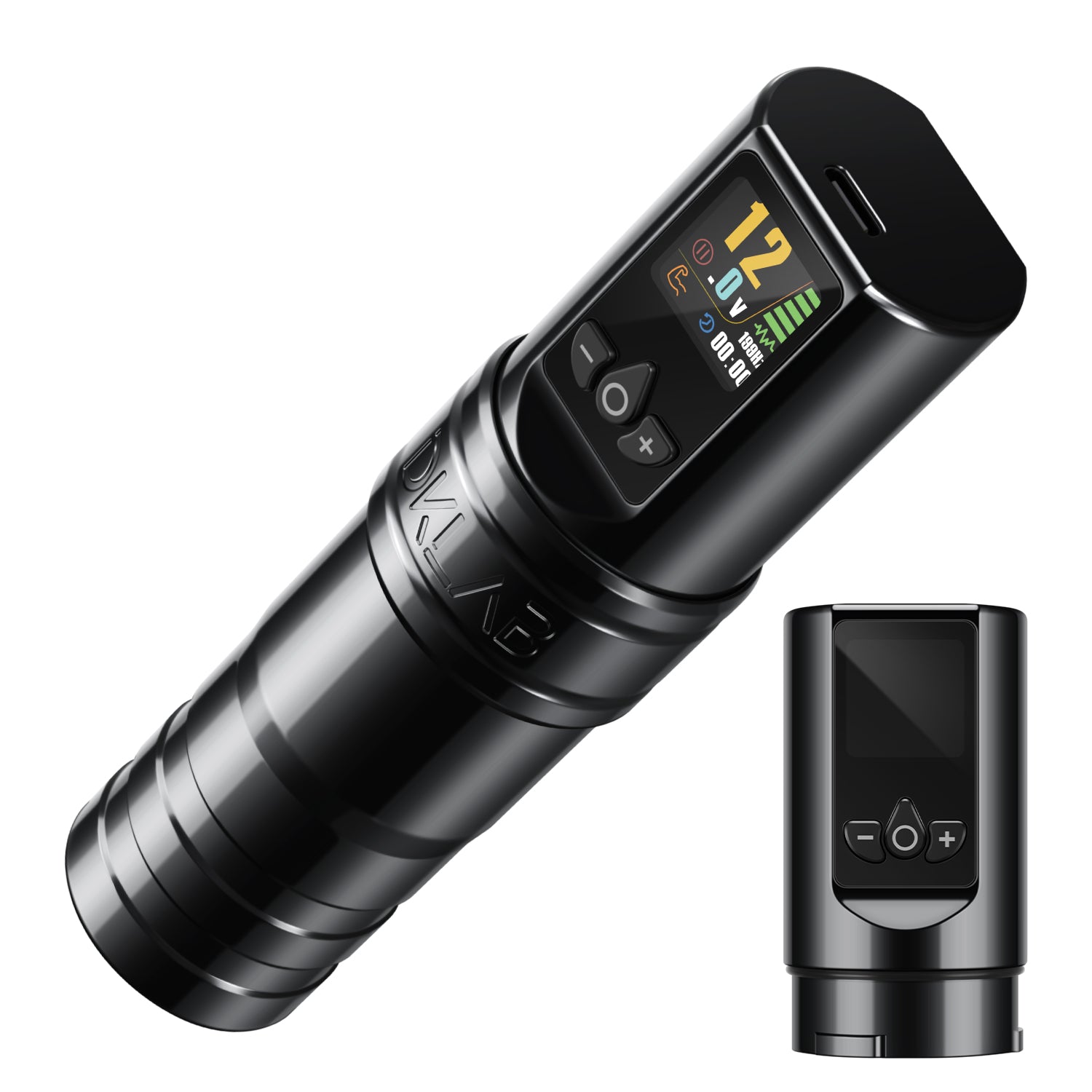 DKLAB DK-W1 Pro Gris - Máquina de Tatuaje Inalámbrica con Motor Coreless Japonés