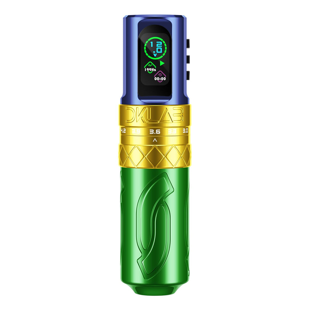 DKLAB Mizar - Máquina de Tatuaje Rotatoria con Motor Coreless Japonés y Stroke Ajustable