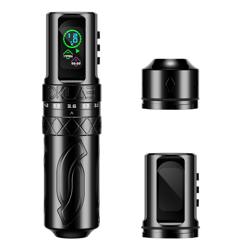 DKLAB Mizar - Máquina de Tatuaje Rotatoria con Motor Coreless Japonés y Stroke Ajustable